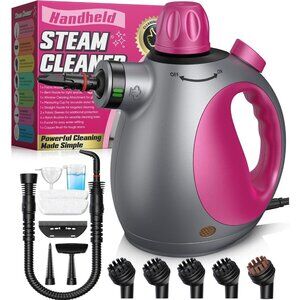 *NEW* Handheld Heavy Duty Steam Cleaner EM-307 1200W Zandroma - Purple